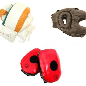 Boxing Set, Last Punch, Gloves, Headgear, Pads